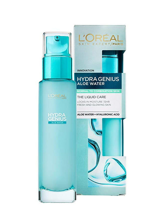 Loreal Paris, Hydra Genius Aloe Water Normal To Combination Skin 70Ml