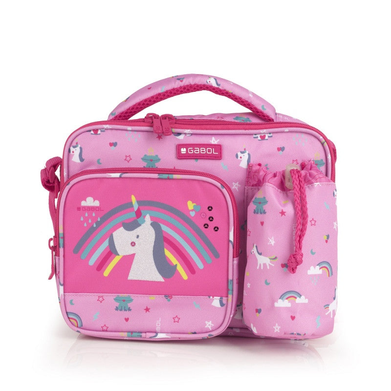 Gabol, Rainbow Lunch Bag 27X21X6Cm #233926/2024 Pink