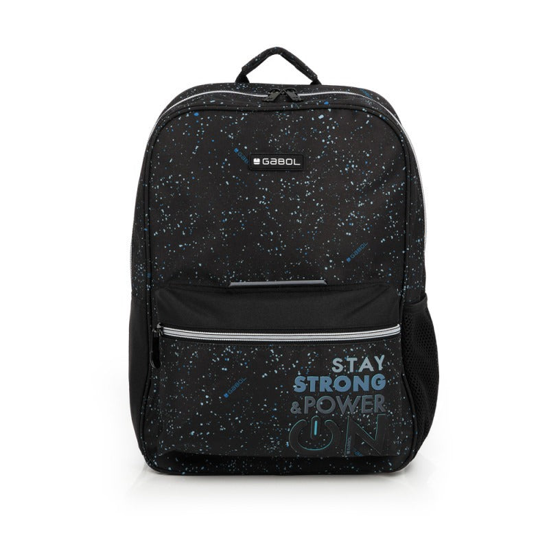 Gabol, Backpack 1 Part Galaxy Kids 30X40X12Cm #236872-001/2025 Black