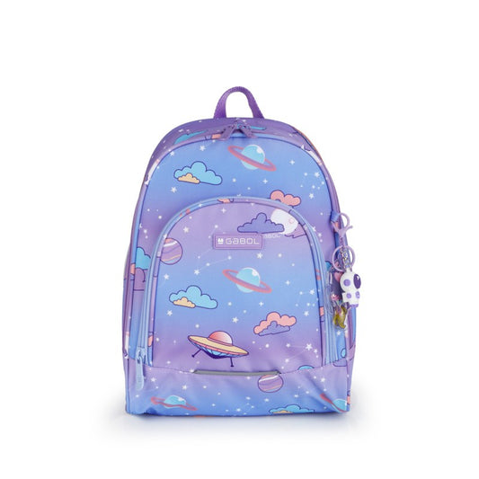 Gabol, School Backpack Small 1 Parts Cosmos 27x34x12cm#237428/2026 Light Purple.