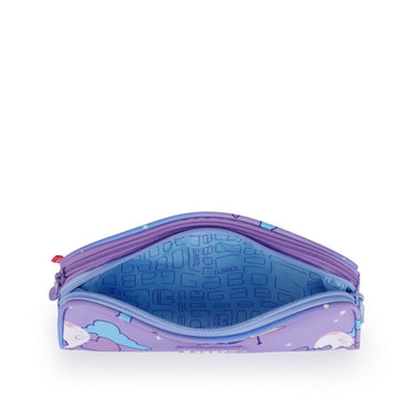 Gabol, School Pencil Case 2 Parts Cosmos 22x8x6cm#237431/2026 Light Purple.