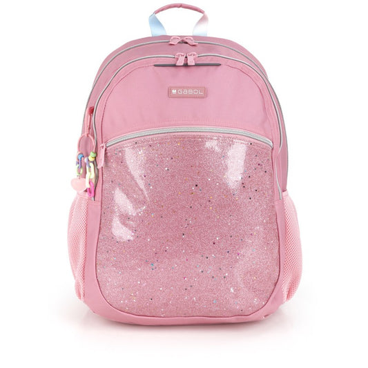 Gabol, School Backpack 2 Parts Glam 34x46x20cm#237696/2026 Pink.