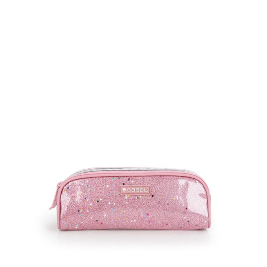 Gabol, School Pencil Case 2 Parts Glam 22x8x6cm#237631/2026 Pink.