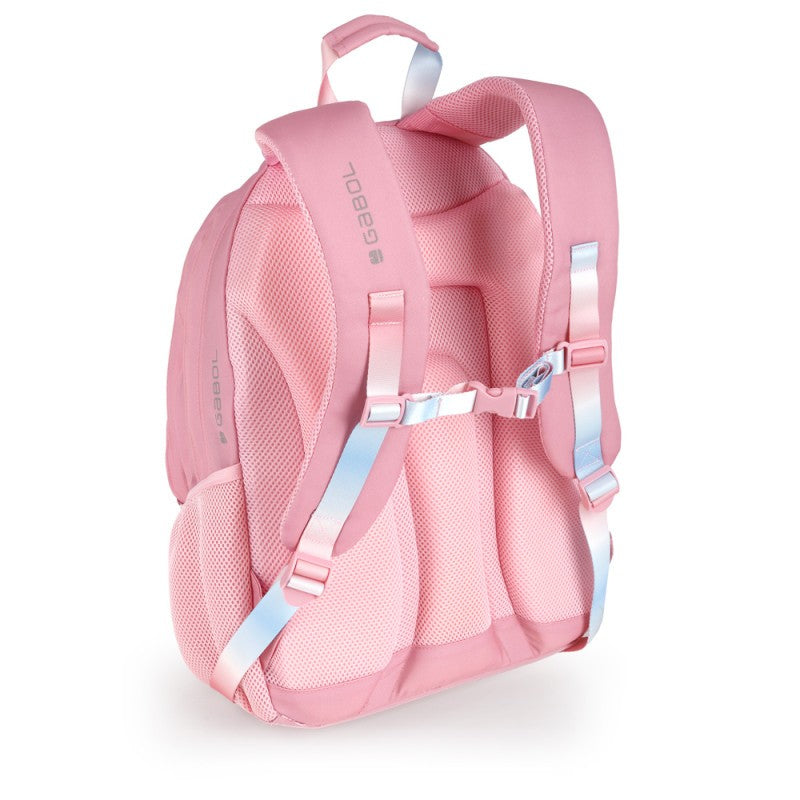 Gabol, School Backpack 3 Parts Glam 32x44x18cm#237640/2026 Pink Purple.