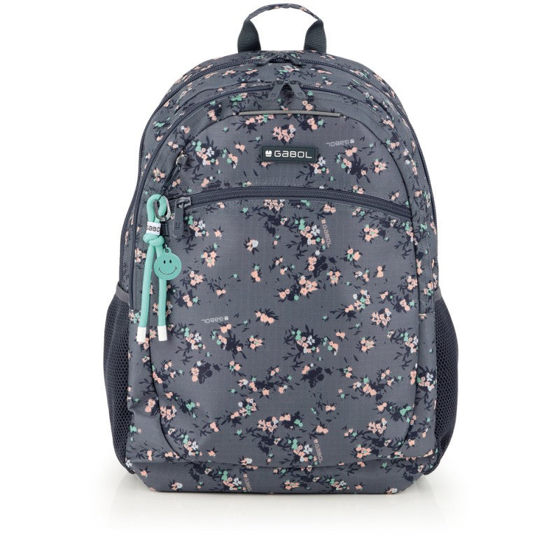 Gabol, School Backpack 2 Parts Secret 34x46x20cm#238096/2026 Grey.