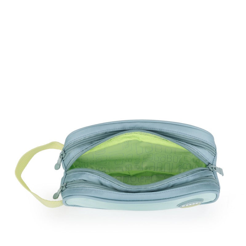 Gabol, School Pencil Case 3 Parts Whisper 22x9x9cm #238111/2026 Mint Green.