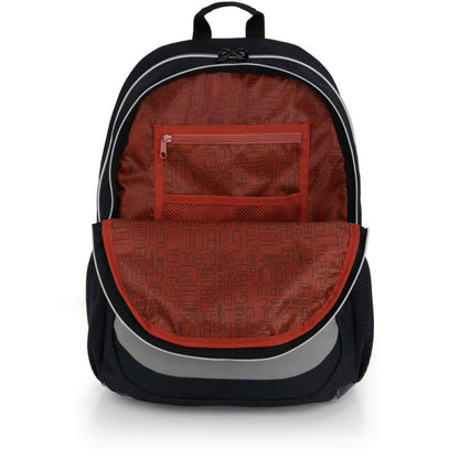 Gabol, School Backpack 2 Parts Trick 34x46x20cm#238596/2026 Grey-Black.
