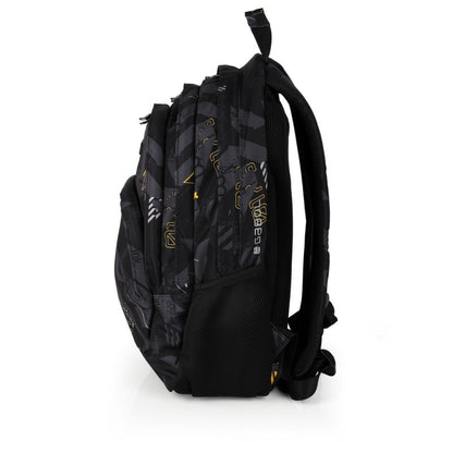 Gabol, School Backpack 3 Parts Byte 32x44x18cm#238640/2026 Black.
