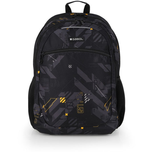 Gabol, School Backpack 2 Parts Byte 34x46x20cm#238696/2026 Black.
