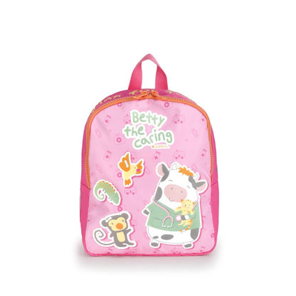 Gabol, School Backpack Small 1 Part Betty Staff 25x31x11cm#237361/2026 Pink.