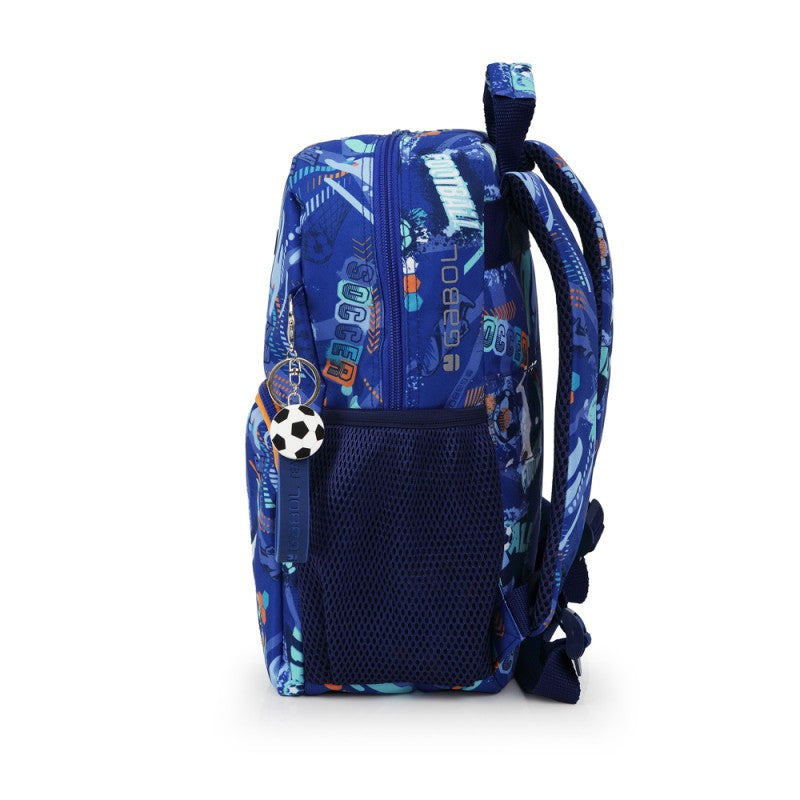 Gabol, School Small Backpack 1 Parts Crew 25x33x12cm#238421/2026 Blue.