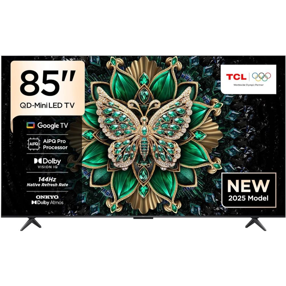 Tcl, 85' Uhd C6K Premium Qd-Miniled Google Tv