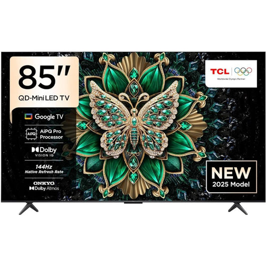 Tcl, 85' Uhd C6K Premium Qd-Miniled Google Tv