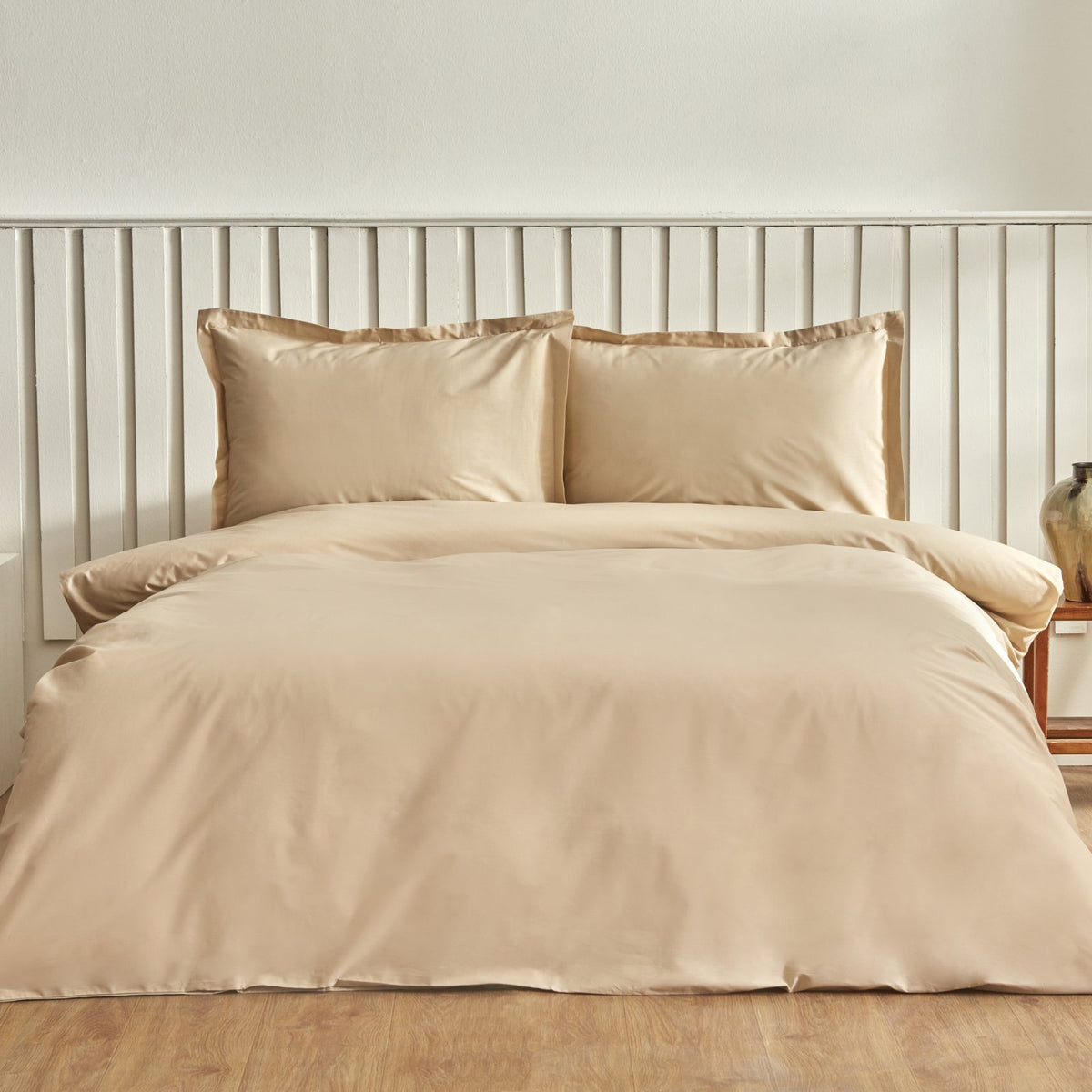 Karaca Home Cool Touch Stripe Double Duvet Cover Set 200x220 cm
