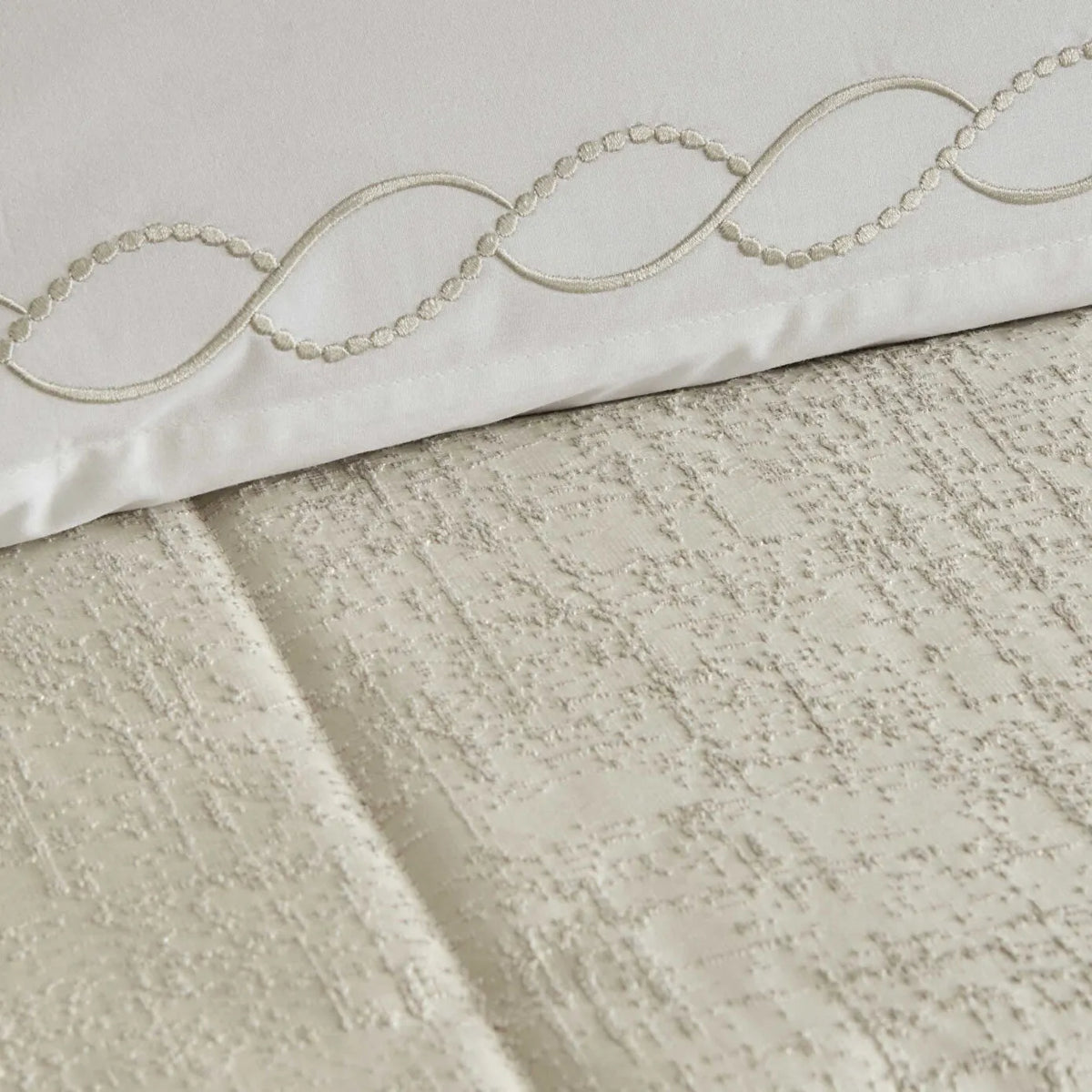 Karaca Home Bride Coll Daphne 10-Piece Dowry Set - Ecru, 200.22.04.0264