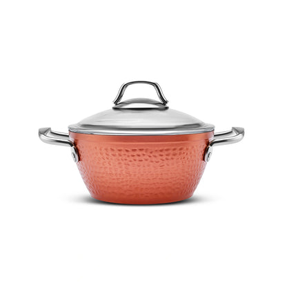 Karaca Biogranite 7-Piece Induction Cookware Set - Copper, 153.03.08.3528