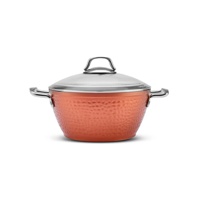 Karaca Biogranite 7-Piece Induction Cookware Set - Copper, 153.03.08.3528