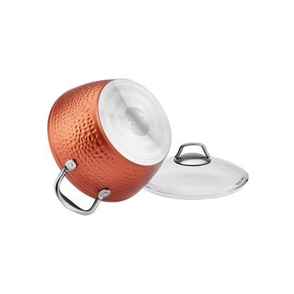 Karaca Biogranite 7-Piece Induction Cookware Set - Copper, 153.03.08.3528