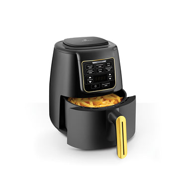 Karaca Air Pro Cook XL 4L Airfryer - Black and Gold, 6-in-1 Healthy Cooking, 153.03.08.4468