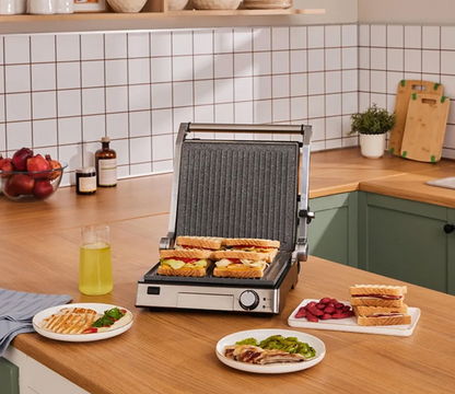 Karaca Biogranit 6-Slice Toaster & Grill - Inox, Fast Performance, 153.06.11.0448