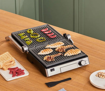 Karaca Biogranit 6-Slice Toaster & Grill - Inox, Fast Performance, 153.06.11.0448