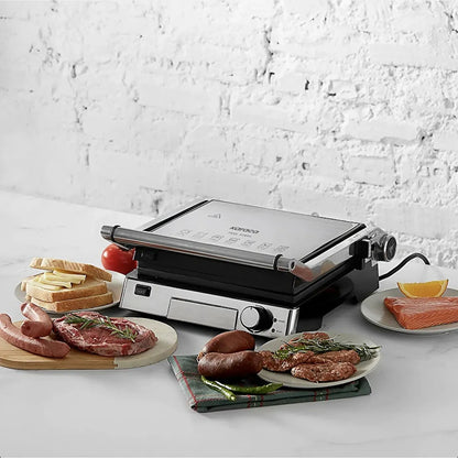 Karaca Biogranit 6-Slice Toaster & Grill - Inox, Fast Performance, 153.06.11.0448