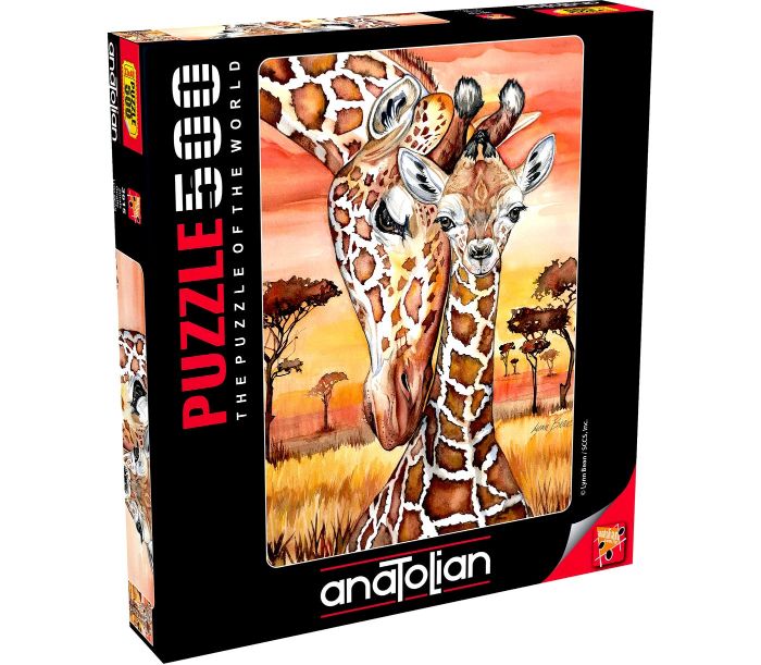 Anatolian, Puzzle Giraffe Design 500Pcs #3615.