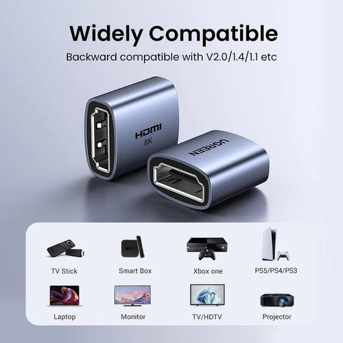 Ugreen, 8K Hdmi Extender Female To Female Adapter Ugreen Hd159 - 90592