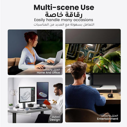 Ugreen, Usb Wired Mouse, Ergonomic Design, Smooth And Accurate Control, Special Chip & Stable Performance Ugreen Mu007 - 90789