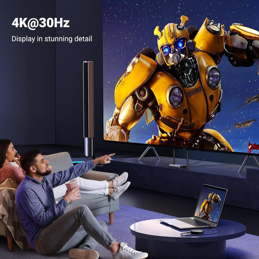 Ugreen, 4K Hdmi Wireless Extender, 50 Meters Long Distance, Hdmi & Vga-Receiver Ugreen Cm586 - 90909A