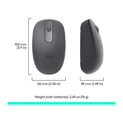 Logitech, Wireless Mouse M196 Bluetooth Graphite
