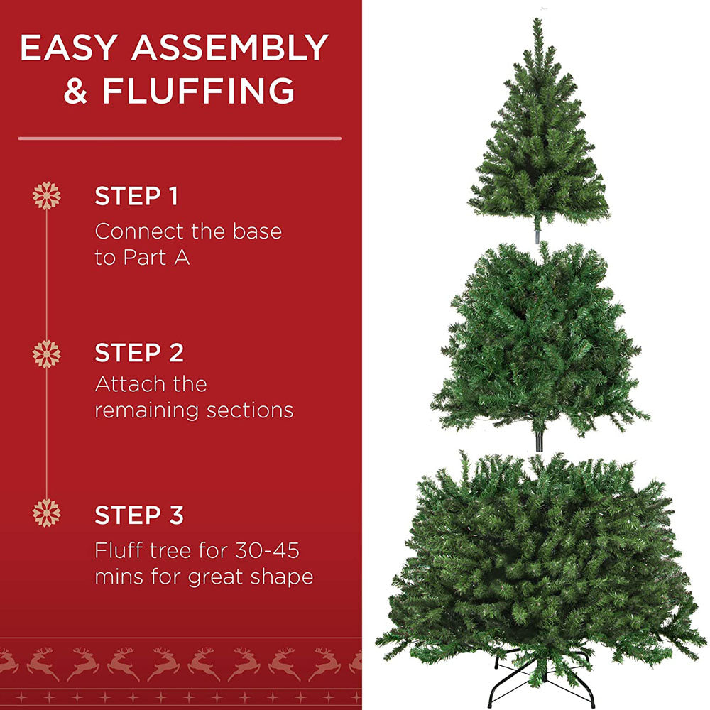 Cool Gift, Premium Spruce Artificial Christmas Tree, Available in Different Sizes