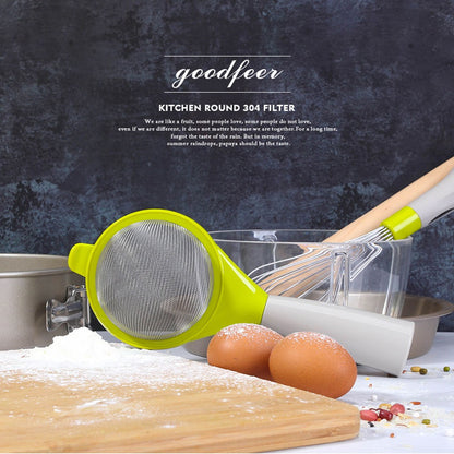 Cool Gift, GoodFeer, Kitchen Tools,  Fine Mesh Flour Sifter