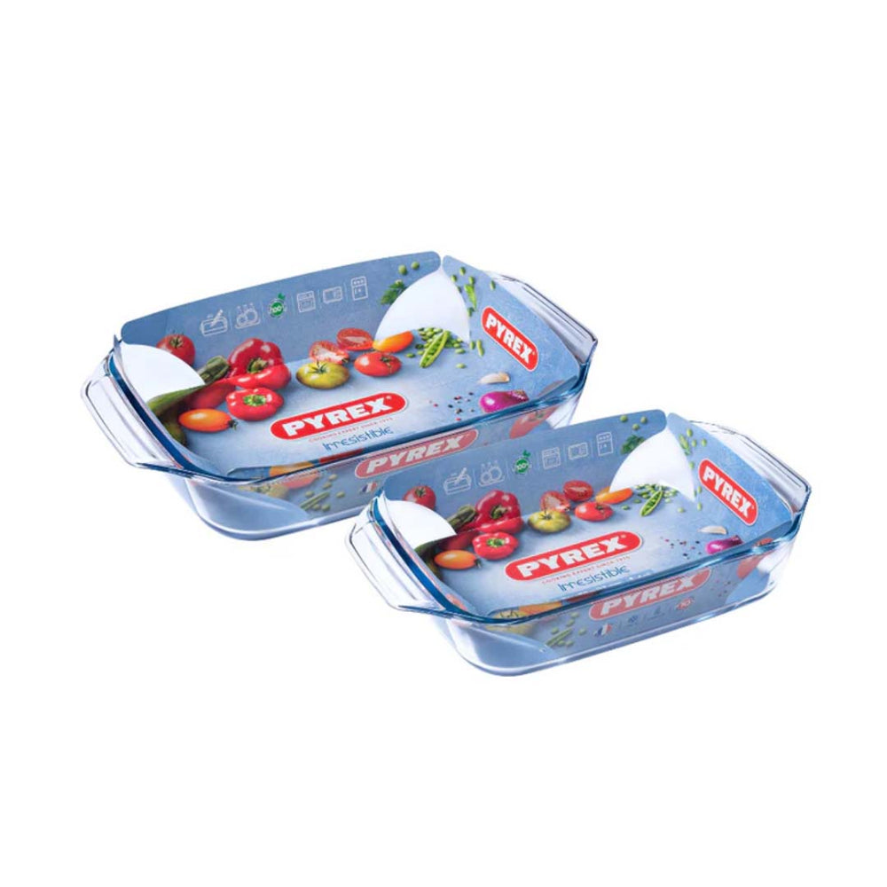 Pyrex Set Of 2 Oven Dishes, 913S600