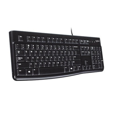 Logitech, Wired Keyboard?K120?En/Ar Black
