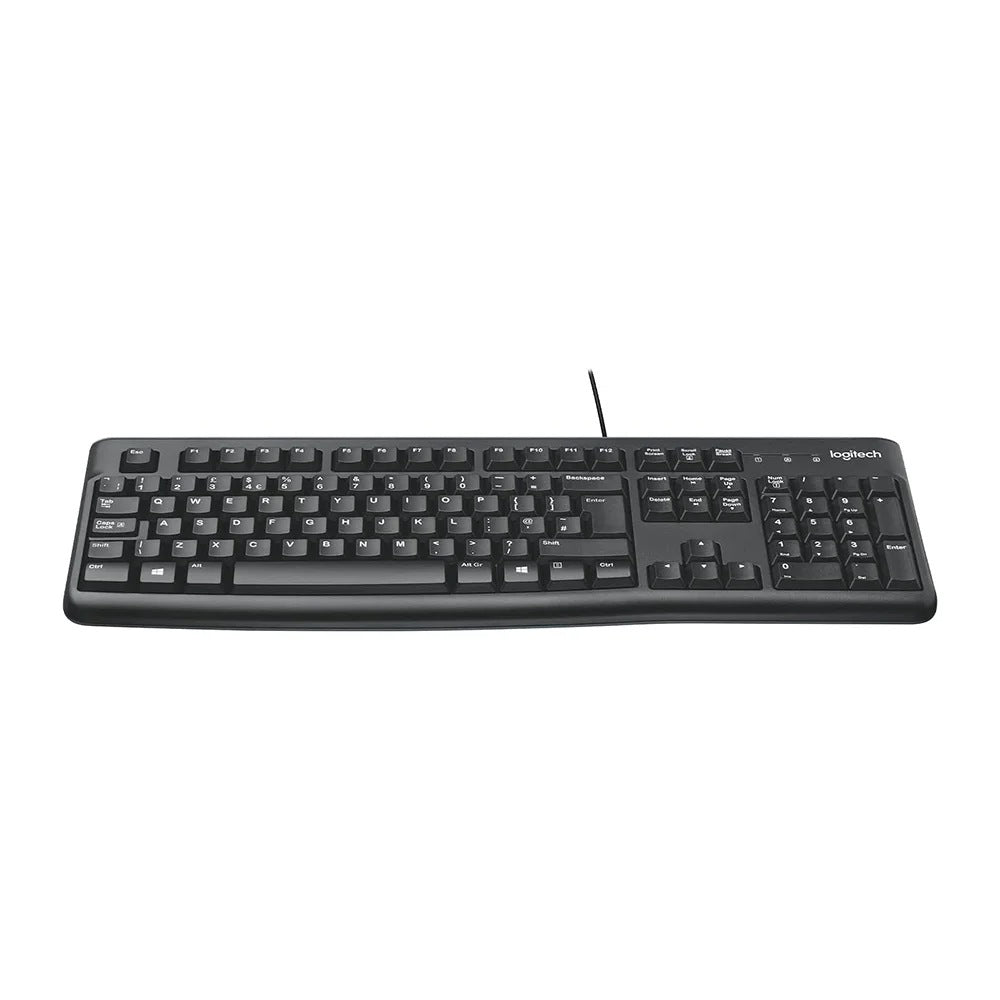 Logitech, Wired Keyboard?K120?En/Ar Black