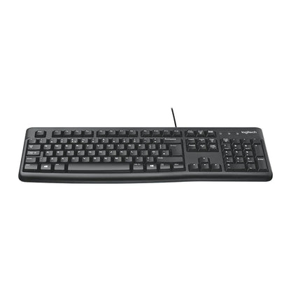 Logitech, Wired Keyboard?K120?En/Ar Black