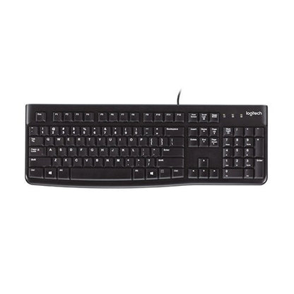 Logitech, Wired Keyboard?K120?En/Ar Black