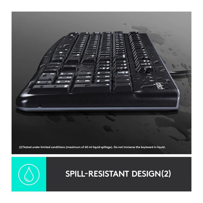 Logitech, Wired Combo Mk120 En/Ar