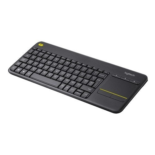 Logitech, Keyboard Wireless K400 Plus Touchpad Black Ara