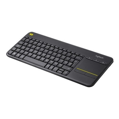 Logitech, Keyboard Wireless K400 Plus Touchpad Black Ara
