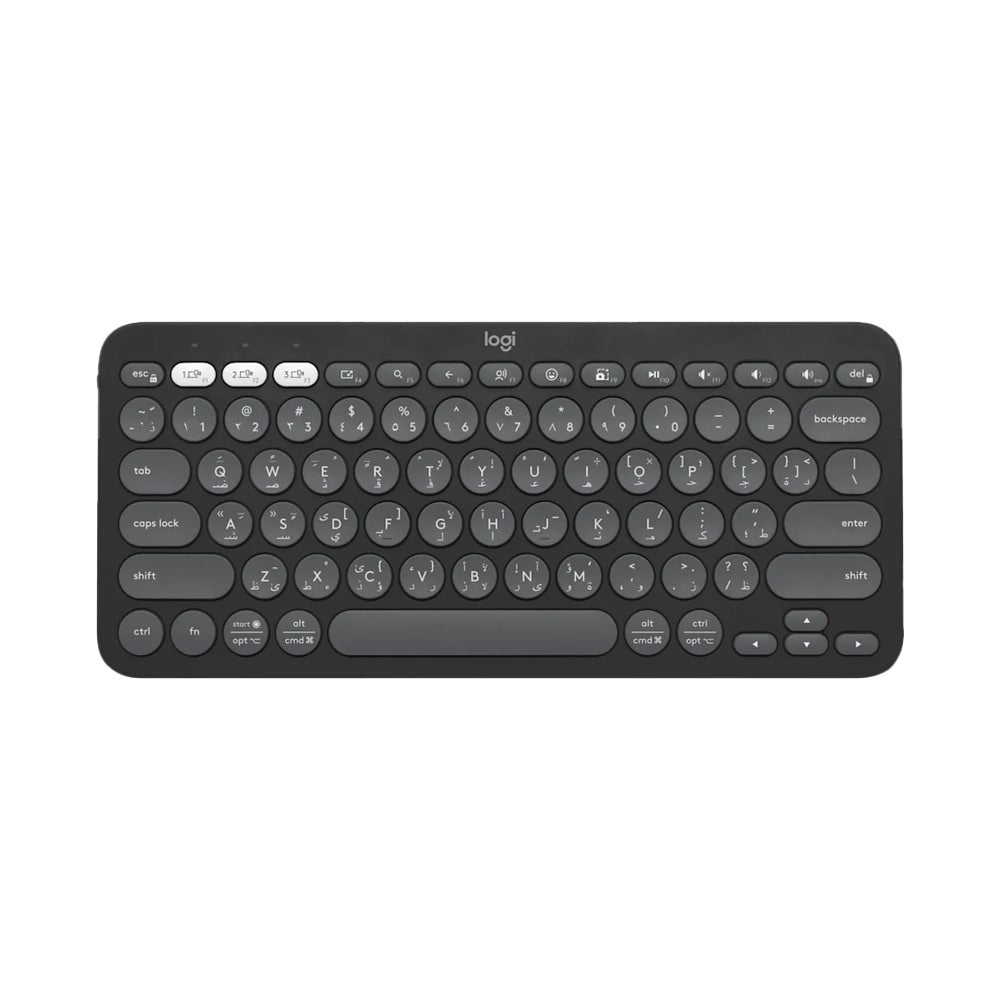 Logitech, Bluetooth Keyboard Pebble Keys 2 K380S Graphite
