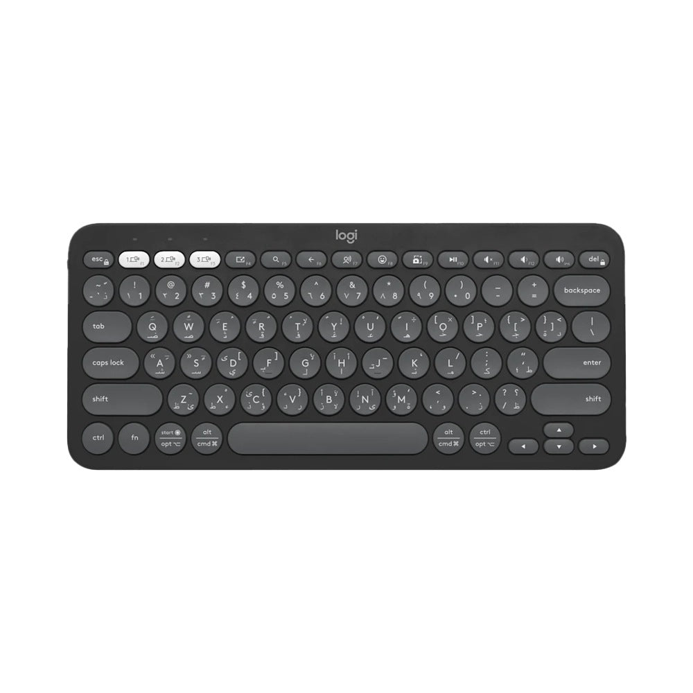 Logitech, Bluetooth Keyboard Pebble Keys 2 K380S Graphite