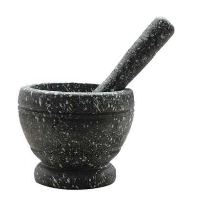 Cool Gift, Household Manual Garlic Grinder Set Resin Pot