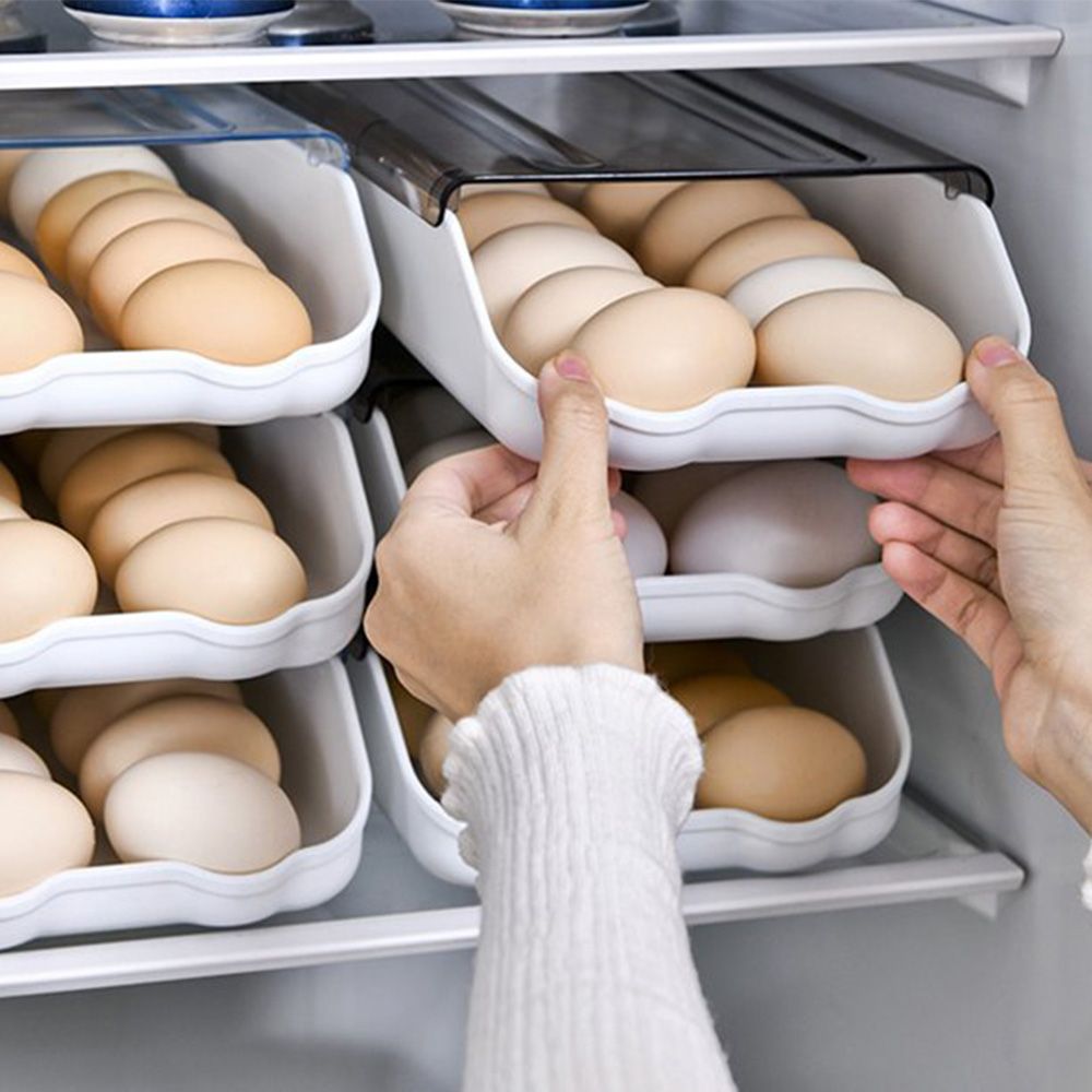 Cool Gift, Refrigerator Storage 14 Egg Holder Tray 1 Pc