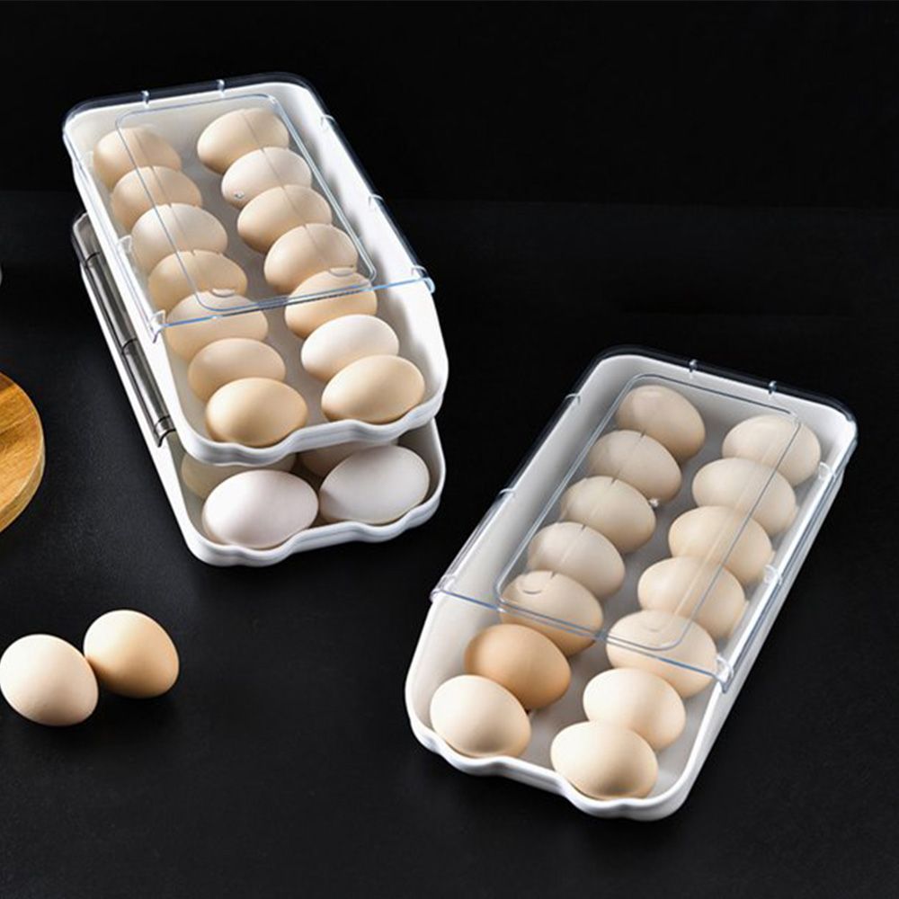 Cool Gift, Refrigerator Storage 14 Egg Holder Tray 1 Pc
