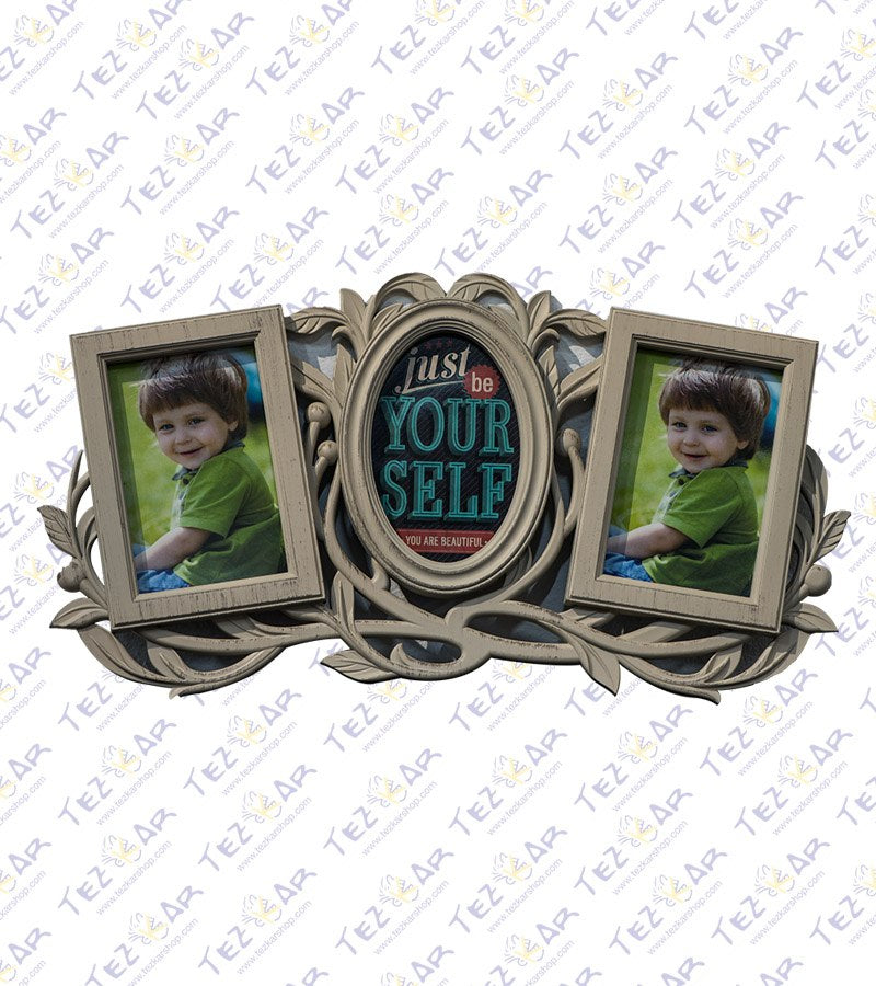Cool Gift, Vintage-Style French Wall Photo, 3 Frame Collage