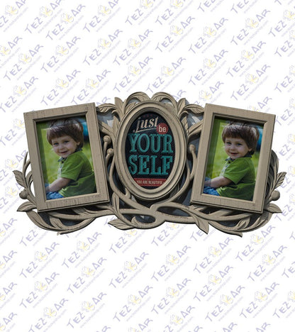 Cool Gift, Vintage-Style French Wall Photo, 3 Frame Collage