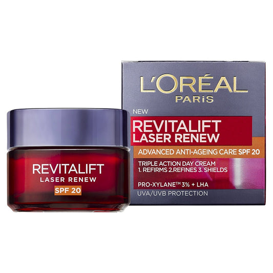 L'Oreal Revitalift Laser Renew Day Cream Spf20 50Ml