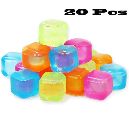 Cool Gift, 20pcs Reusable Ice Cube, Available in Different Colors